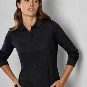 Women's Action Long Sleeve Polo