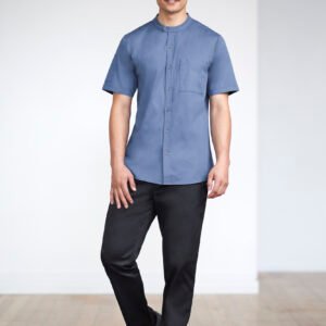 Mens Salsa Short Sleeve Chef Shirt