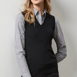 Womens V-Neck Knit Vest