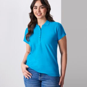 Womens Crew Short Sleeve Polo