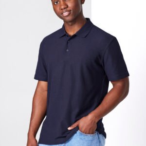 Mens Crew Short Sleeve Polo