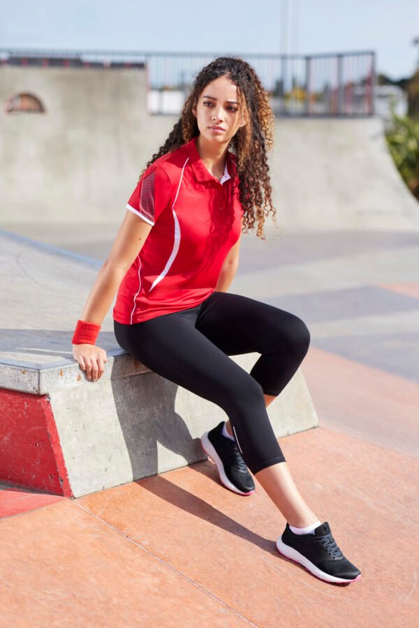 Womens Razor Short Sleeve Polo