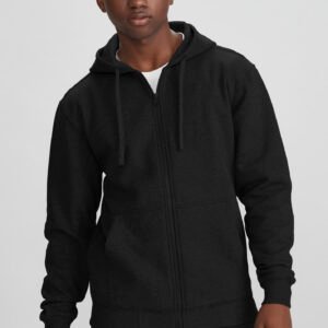 Mens Crew Zip Hoodie
