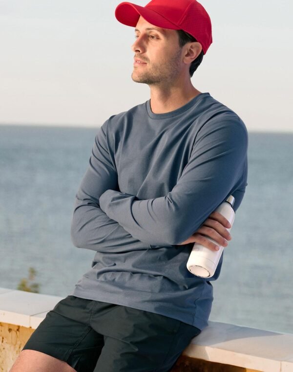 MENS PREMIUM COTTON FACE L/S TEE