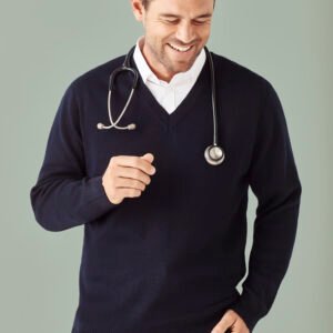 Mens Woolmix Knit Pullover