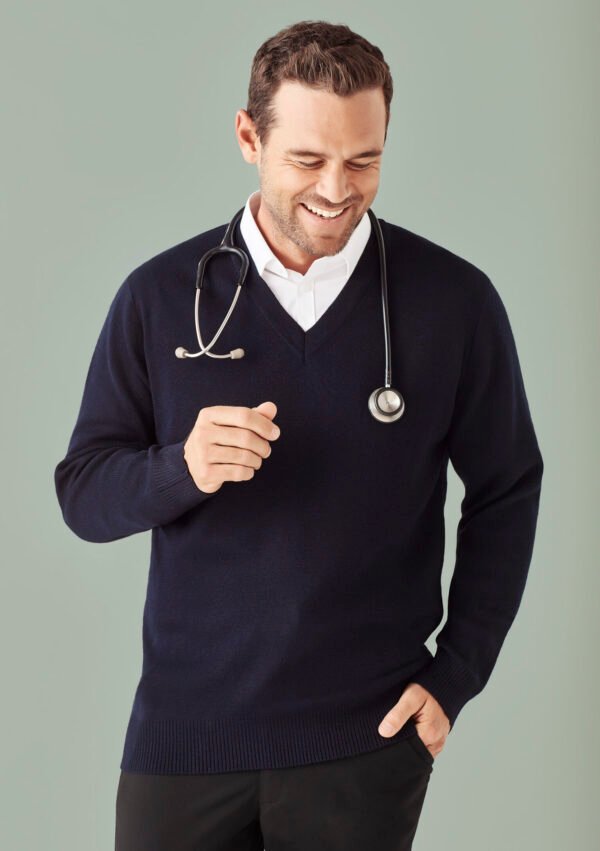 Mens Woolmix Knit Pullover