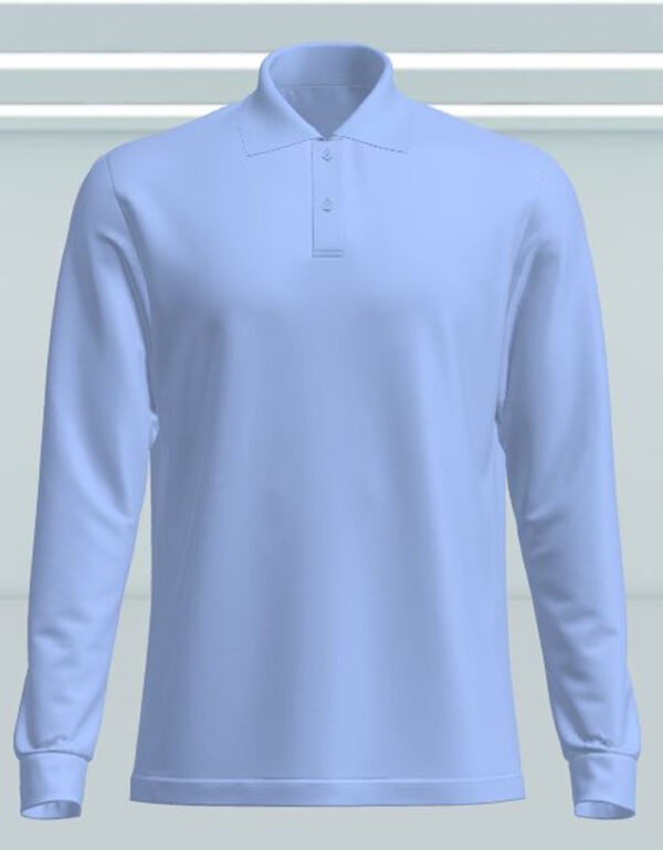 Long Sleeves School Polo