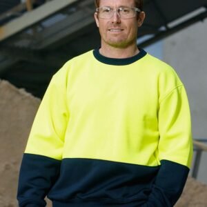 Hi-Vis 2 Tone Crew Neck