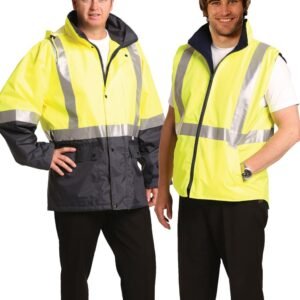 High Vis Reversible Vest And Jacket