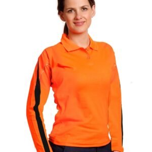 Hi-Vis Legend Long Sleeve Polo Ladies'