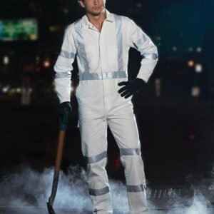 Mens biomotion nightwear coverall with x back tape configuration