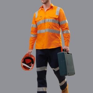 Pre-Shrunk Drill Pants With Biomotion 3M Tapes Regular Size