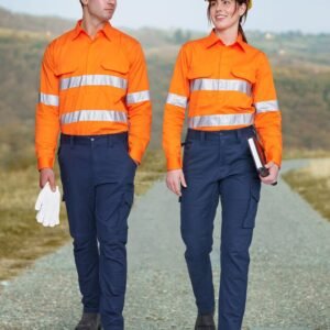 Unisex Cotton Stretch Rip-Stop Work Pants