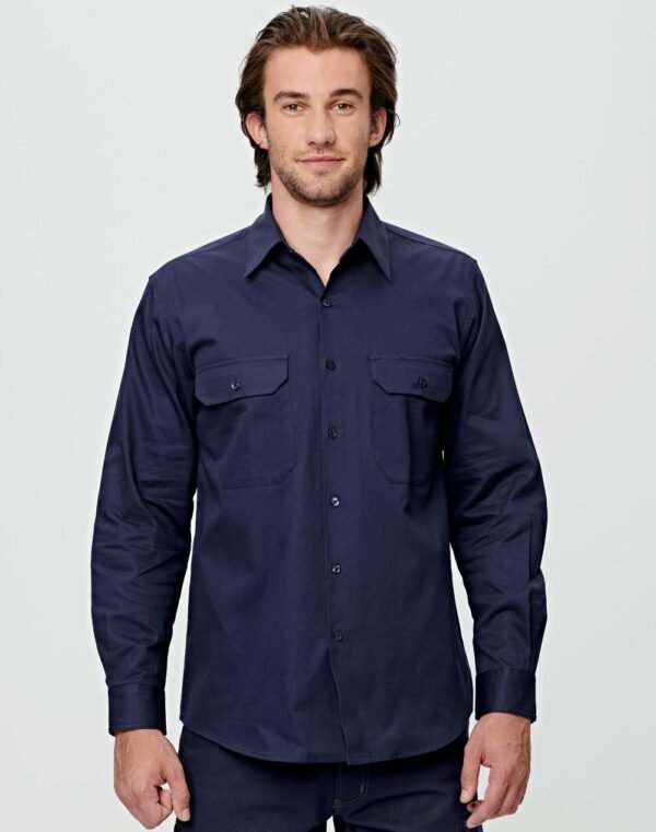 COTTON DRILL WORK SHIRT